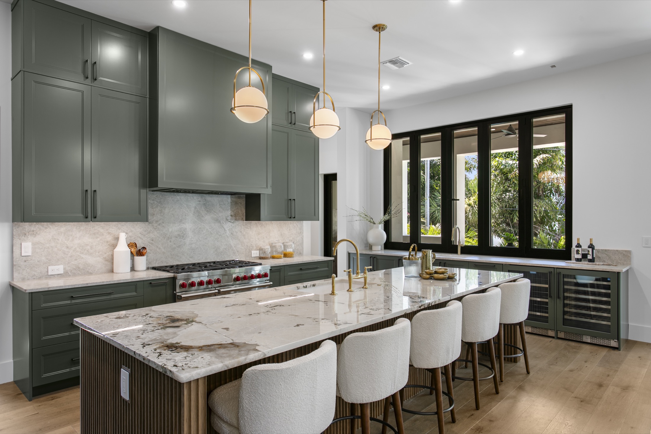 Kitchen at a Crescent home on S Barbara Ln, Beach Park