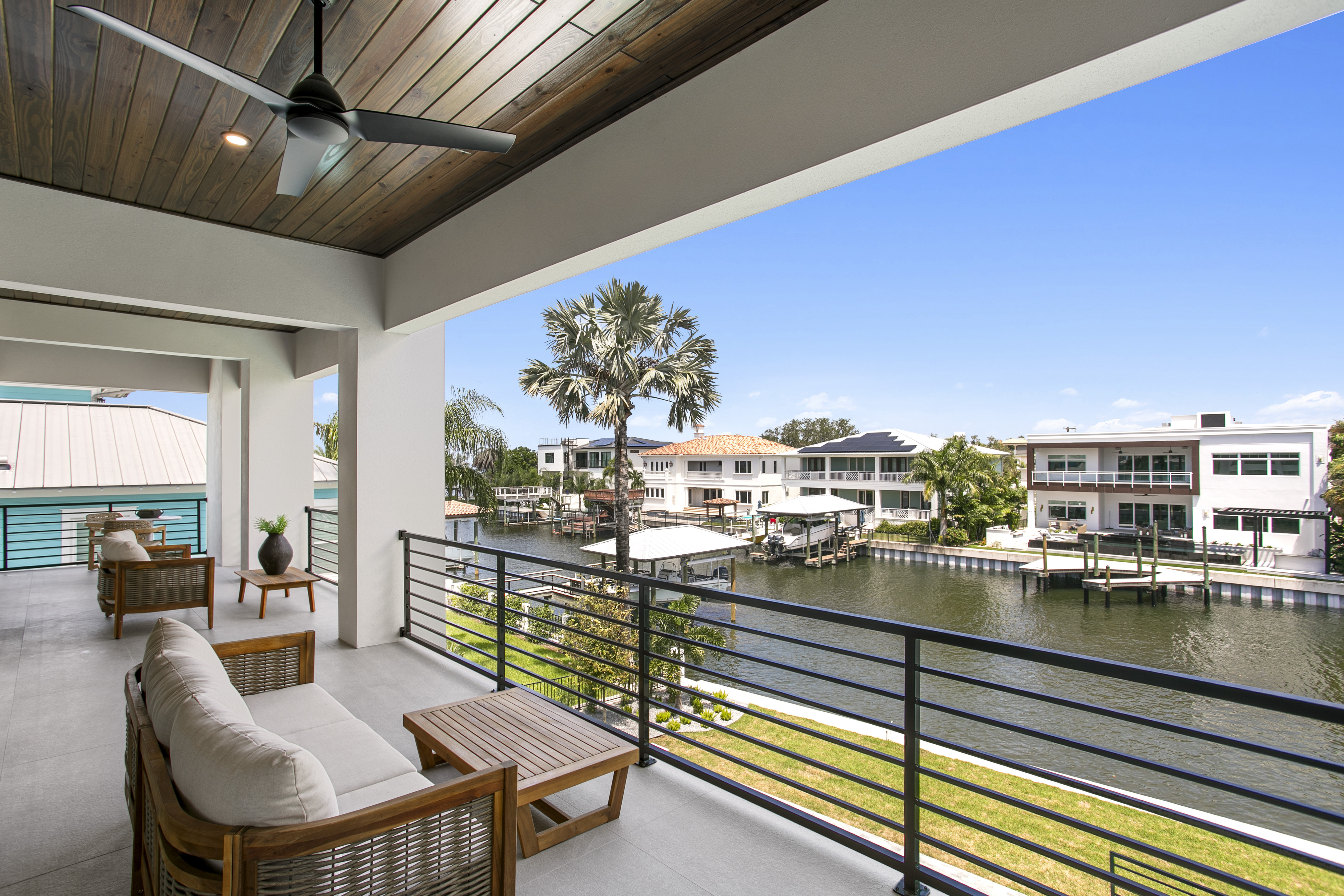 Upstairs Balcony