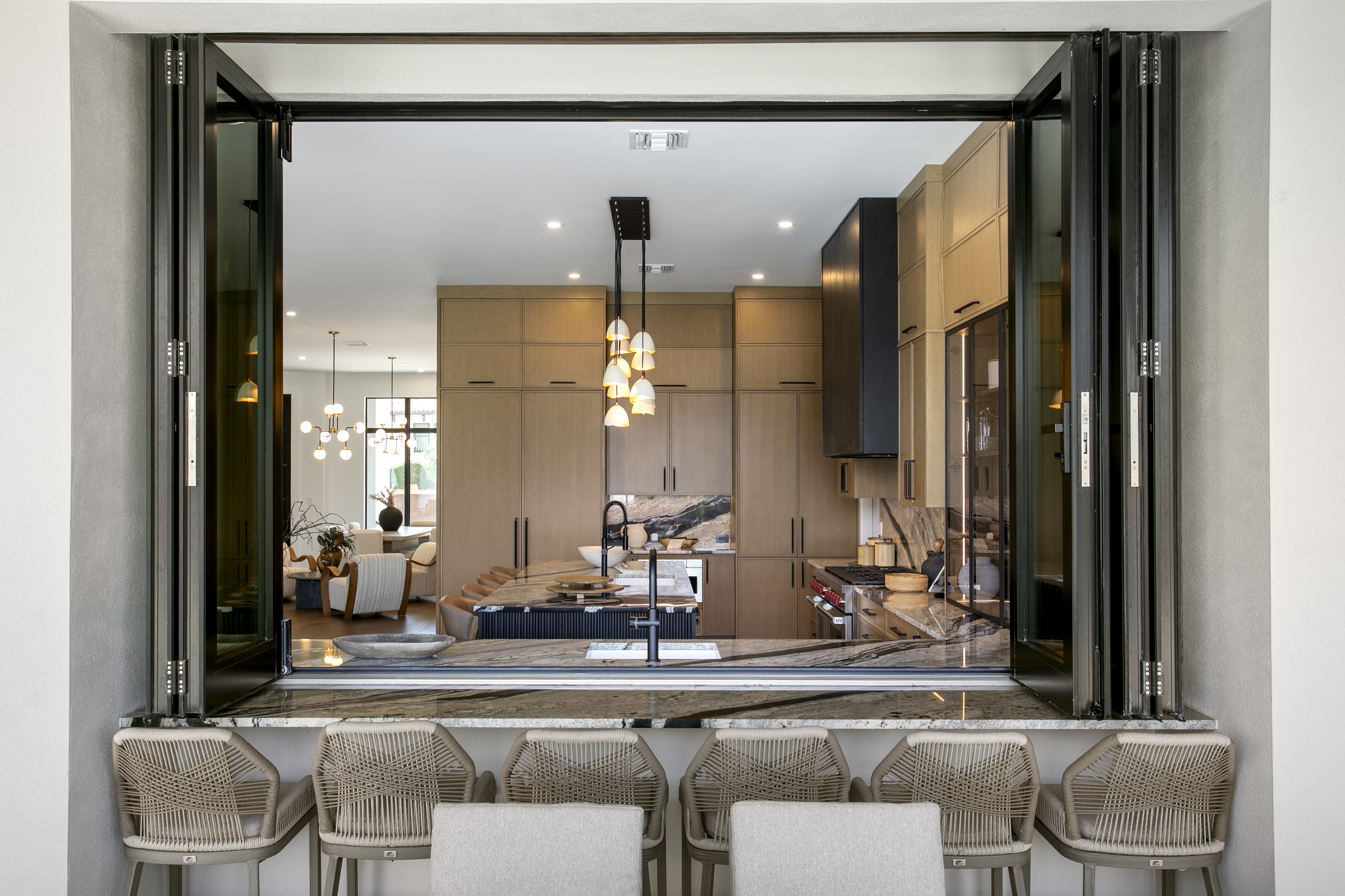 Indoor Outdoor Pass Through Window